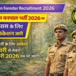 Rajasthan Forester Bharti 2026