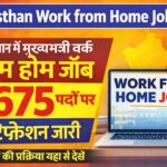Rajasthan Work from Home Job