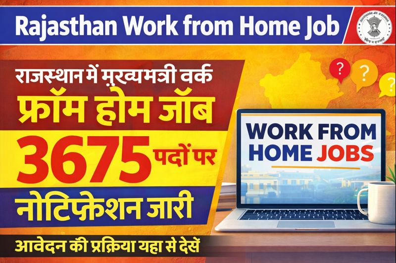 Rajasthan Work from Home Job